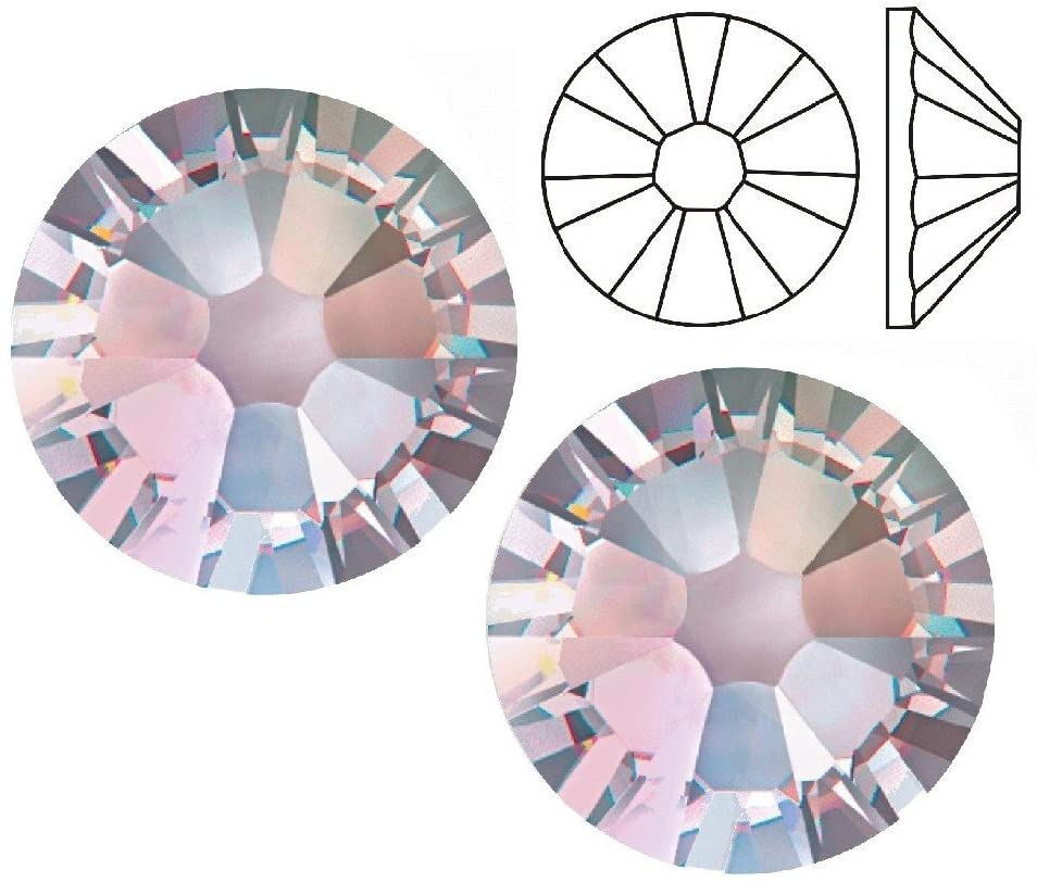 Flatback crystals for lash & nail, JONQUIL