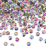 Flatback crystals for lash & nail, CRYSTAL AB
