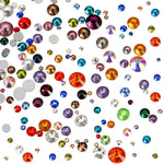 Flatback crystals for lash & nail, JONQUIL