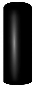 BIS Pure Nails UV/LED gel polish 15 ml, 6027 PURE BLACK