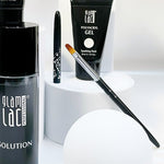 GlamLac PRO nail gel brush, with diamonds
