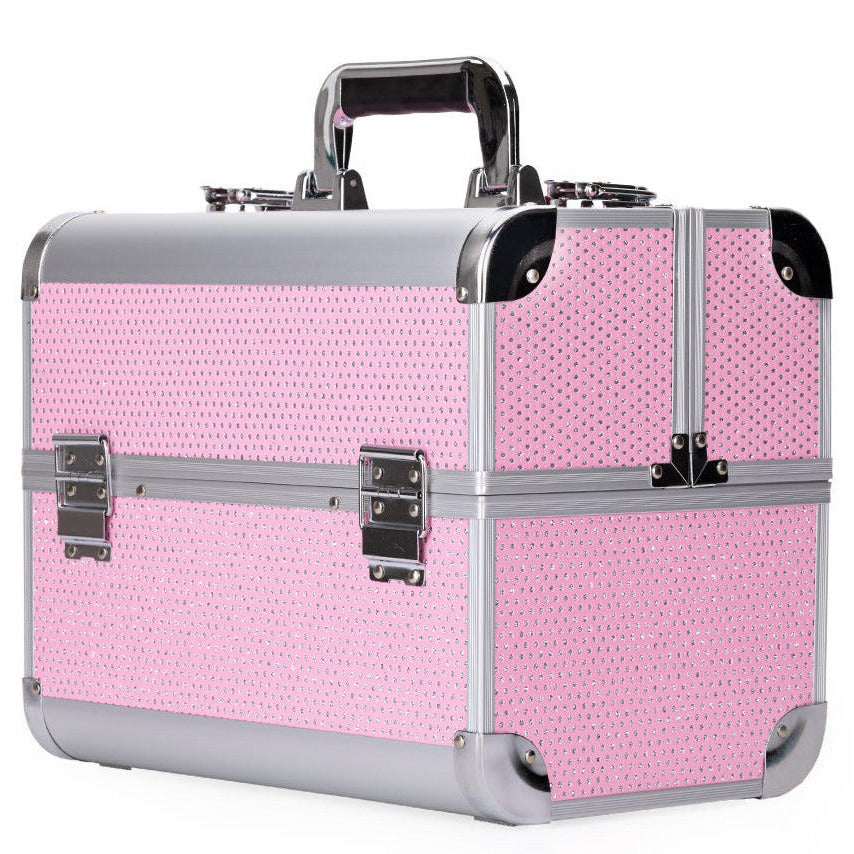 Beauty suitcase M2 size, SPARKLY PINK – BEAUTY IMAGINE SPACE