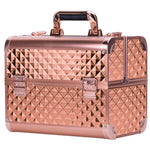 Beauty suitcase 3D design M2 size, ROSE GOLD