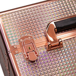 Beauty suitcase M1 size, HOLO GOLDEN