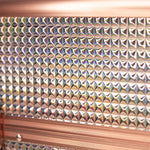 Beauty suitcase M1 size, HOLO GOLDEN