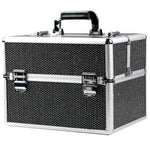 Beauty suitcase M1 size, SPARKLY BLACK