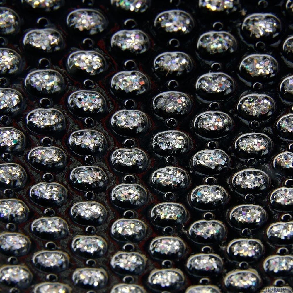 Beauty suitcase M1 size, SPARKLY BLACK