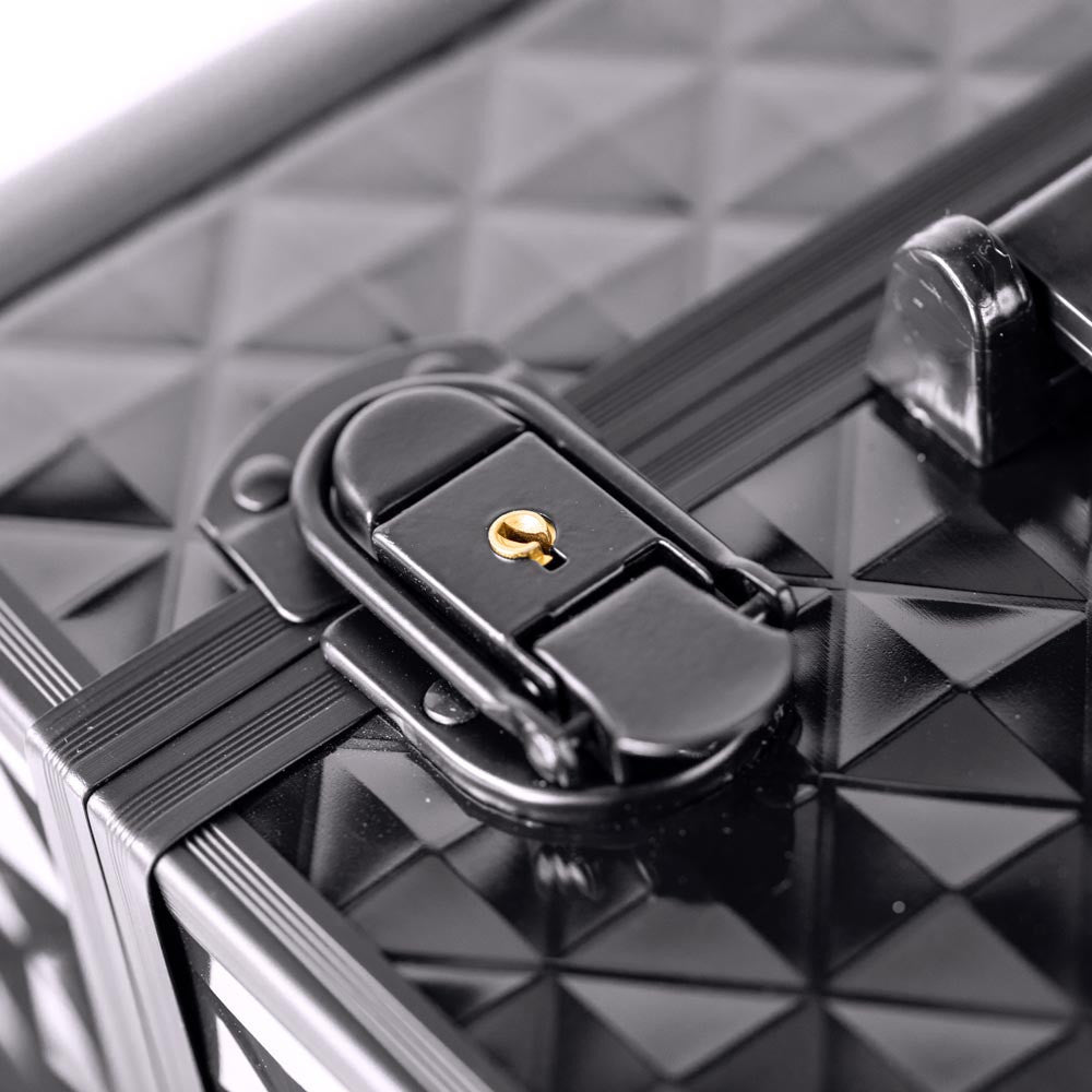 Beauty suitcase 3D design M2 size, TOTALLY BLACK