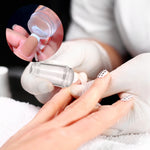 Silicone nail design stamper + scraper for Konad stamping, CLEAR