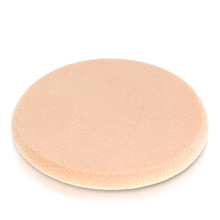 Cosmetic sponge for beauty procedures, skin tone round