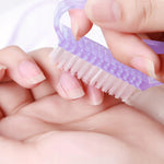Nail dust cleaning brush SMALL, blue