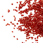 Nail decoration mini pixie diamond crystals 1 mm, RED SIAM