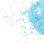 Nail decoration mini pixie diamond crystals 1 mm, LIGHT SAPPHIRE