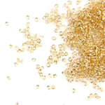 Nail decoration mini pixie diamond crystals 1 mm, TOPAZ