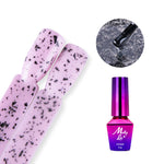 SALE! Molly Lac gel polish TOP Quail Eggshell, BLACK
