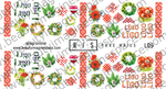 BIS Pure Nails water slider nail design sticker decal LĪGO, L09