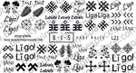 BIS Pure Nails Slider Nail Design Stickers Water Decals | LĪGO L21