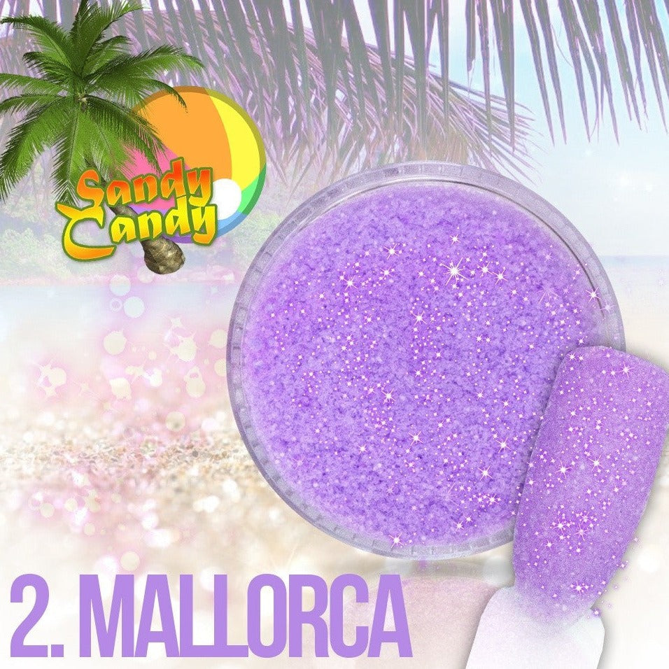 Nail art design glitters, MALLORCA