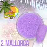 Nail art design glitters, MALLORCA
