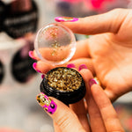 Multifuncional nail design PRISMA FOIL + mirror, GOLD