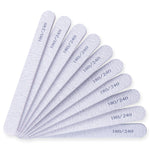 PRO nail file grey STRAIGHT, 180/240
