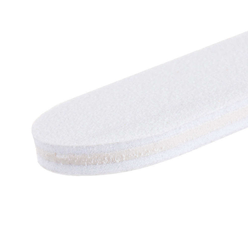PRO nail file white STRAIGHT for natural nails, 240/240