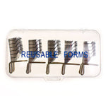 Reusable modeling template forms METAL, gold