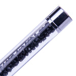 Brush for nail modeling with circons, BLACK or WHITE