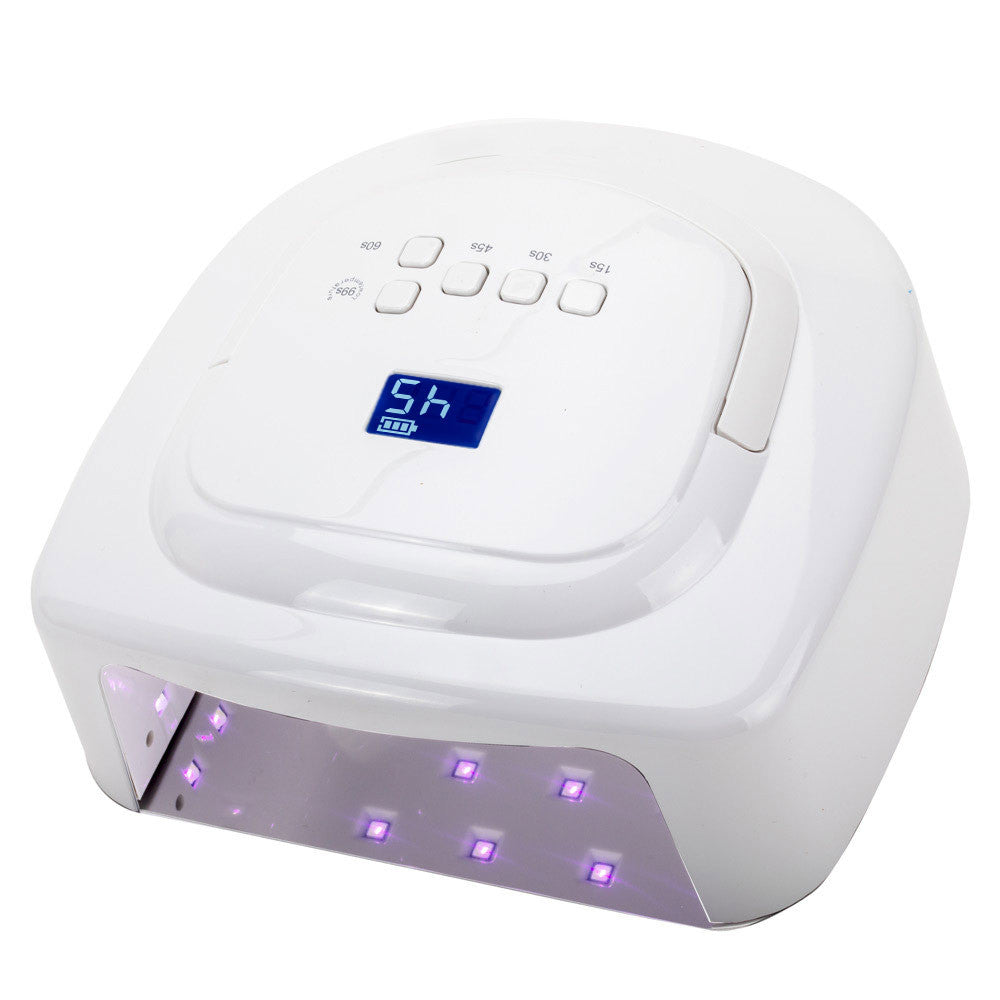 Uzlādējama mobilā nagu lampa S20 ar spoguļpamatni, 60W