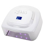 Uzlādējama mobilā nagu lampa S20 ar spoguļpamatni, 60W