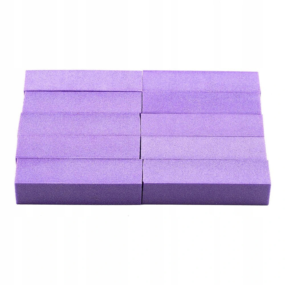 Professional nail file buffing block 4-sided, different colors. Save on set!