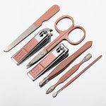 Manicure, pedicure & face beauty SET, 7 tools