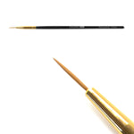 Thin brush for nail design black, 11 mm