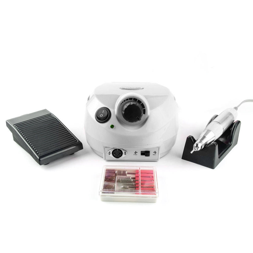 Manicure pedicure nail milling machine white DM202, 65W