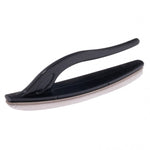 Japan SPA manicure & pedicure leather shine buffer, BLACK