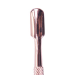 Nail pusher for manicure & pedicure silver, black or rose gold