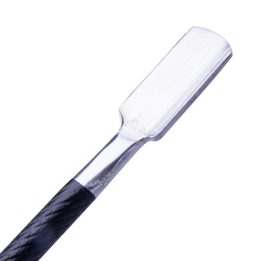 Nail pusher for manicure & pedicure silver, black or rose gold