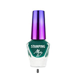 Molly Lac design polish for Konad nail stamping art GREEN, 10ml