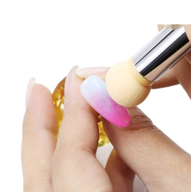 Nail Design sponge for OMBRE effect, double sided