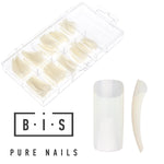 Nail TIPS Natural for nail extension manicure FULL COVER, 500 pieces