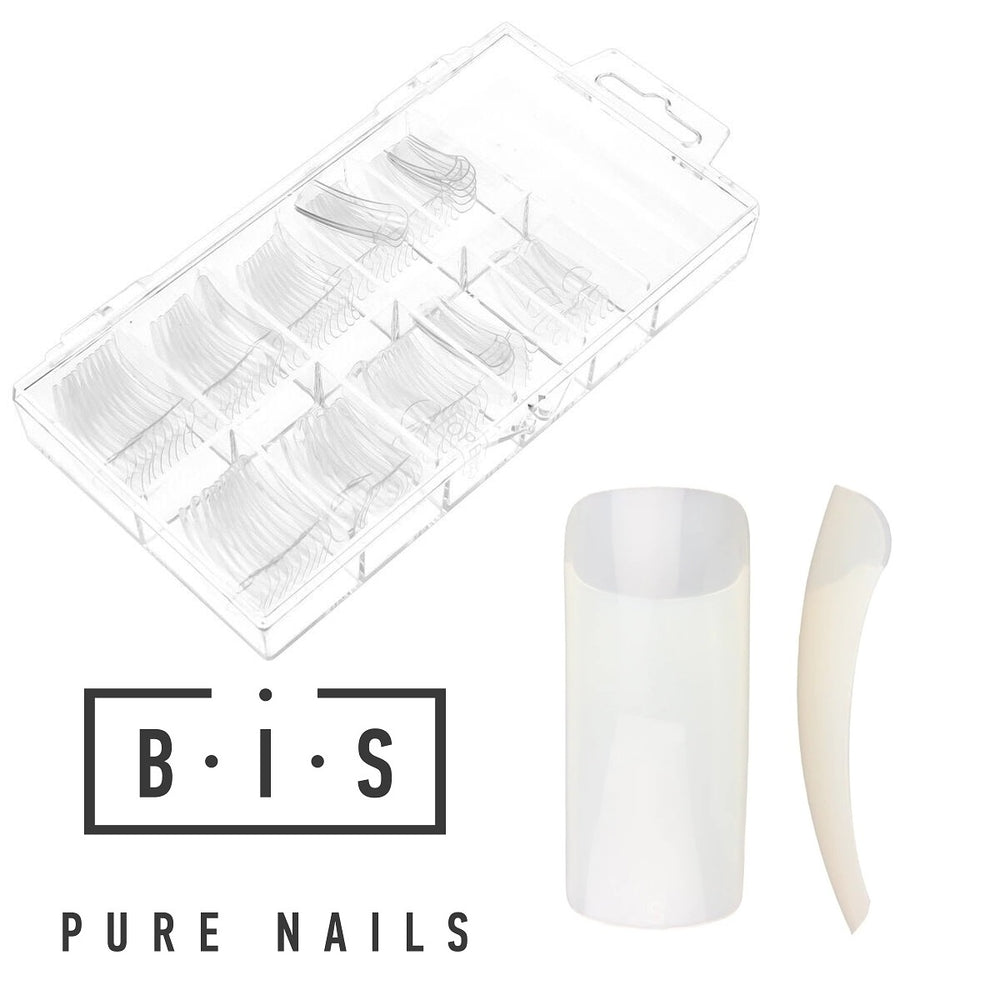 Nail TIPS Clear for nail extension manicure FULL COVER, 500 pieces