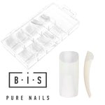 Nail TIPS Clear for nail extension manicure FULL COVER, 500 pieces