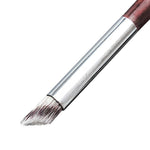 Design nail brush ombre semicircle No4