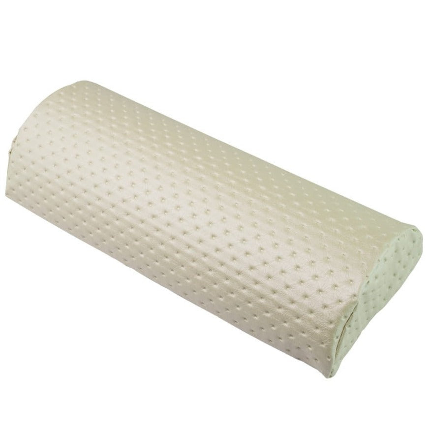 Manicure pad cushion, sparkling milky eco leather