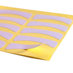 Plastic paper patches for bottom eyelashes separating, 20 pieces (1 sheet)