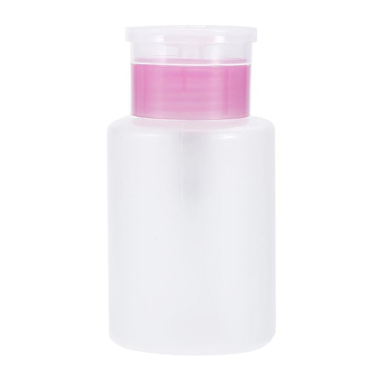Empty fluid container bottle with dispenser 100 ml, 3 colors
