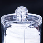 Cosmetic Cotton Swab transparent holder, acrylic