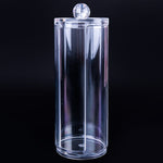 Cosmetic Cotton Swab transparent holder, acrylic