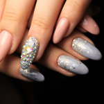 BIS Pure Nails Gel Polish HEMA & TPO Free UV/LED 15 ml | Professional Salon Gel grey nails