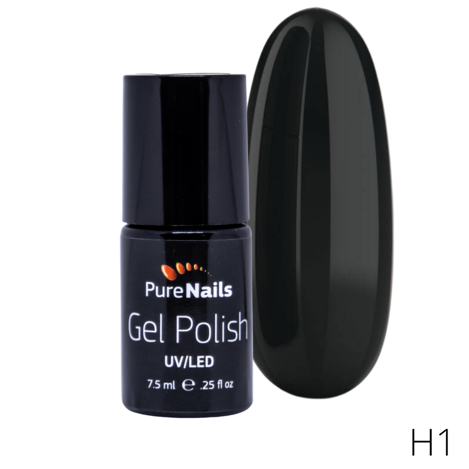 HEMA & TPO Free Gel Polish BIS Pure Nails Professional | BLACK HOLE H1